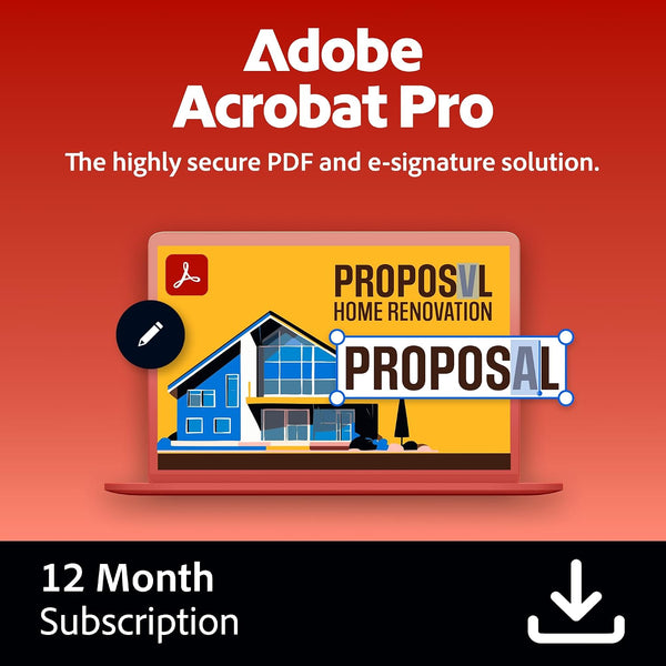 Adobe Acrobat Pro 1 Anno PC/Mac