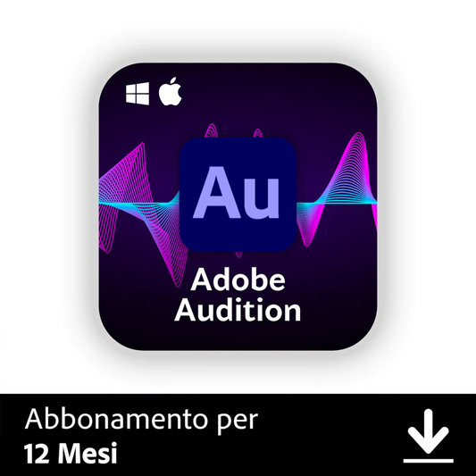 Adobe Audition 1 Anno PC/Mac