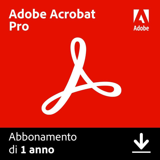 Adobe Acrobat Pro 2024 1 Anno PC/Mac