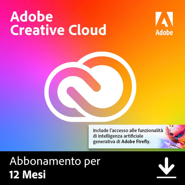 Adobe Creative Cloud 1 Anno PC/Mac