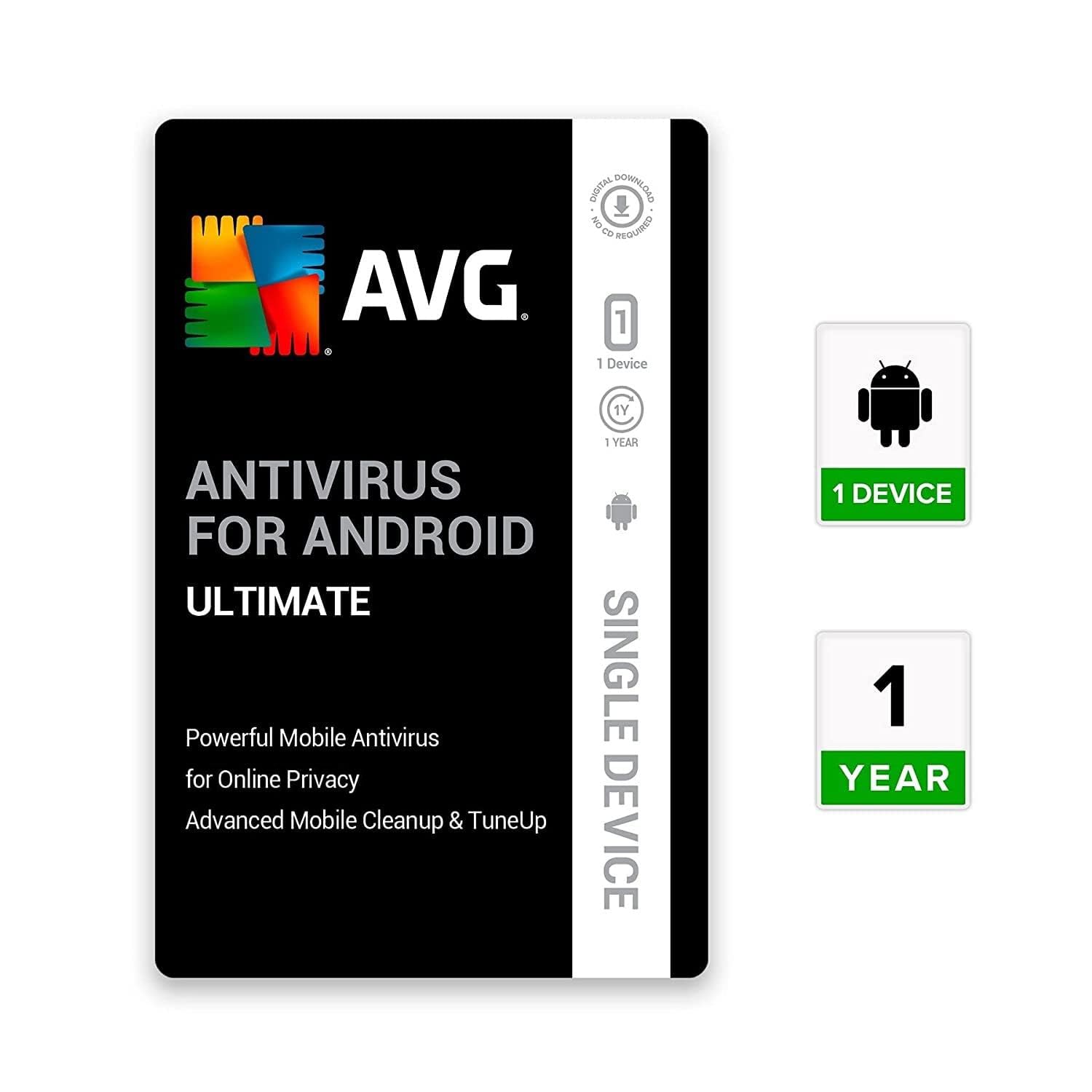 AVG Ultimate Security for Mobile 1 Dispositivo 1  Anno