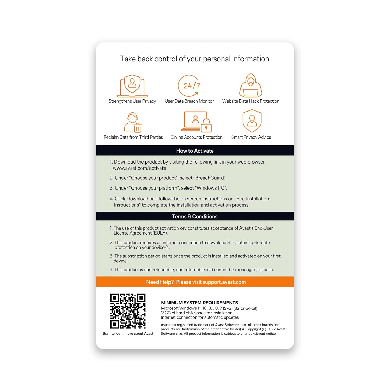 Avast Security Breachguard 1 Pc 1 Anno