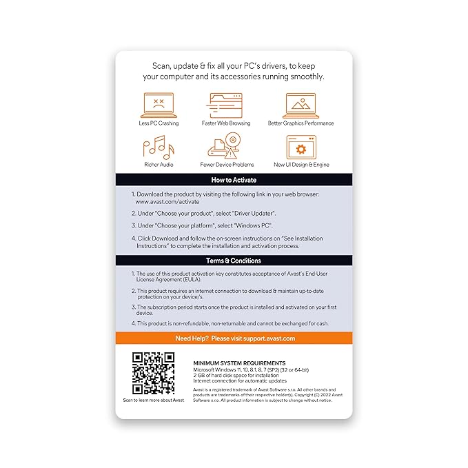 Avast Security Driver Updater 1 PC 1 Anno