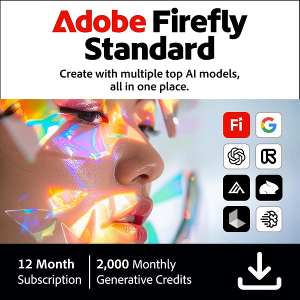 Adobe Firefly Standard 1 Anno