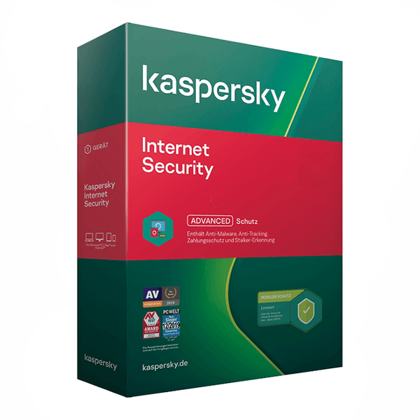 KASPERSKY INTERNET SECURITY 5PC 1 ANNO