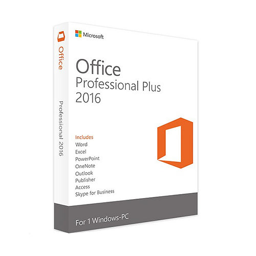 Microsoft Office Professional Plus 2016 (Windows)