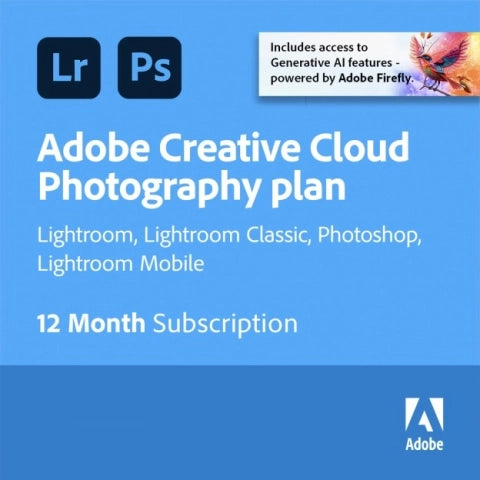 Adobe Photography 1 Anno PC/Mac