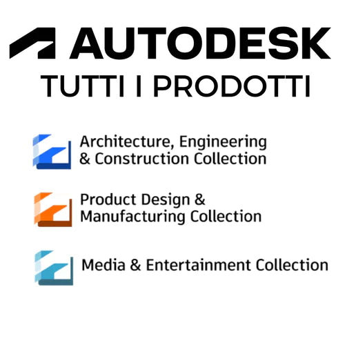 AutoDesk Suite Completa 1 PC 1 Anno - Educational