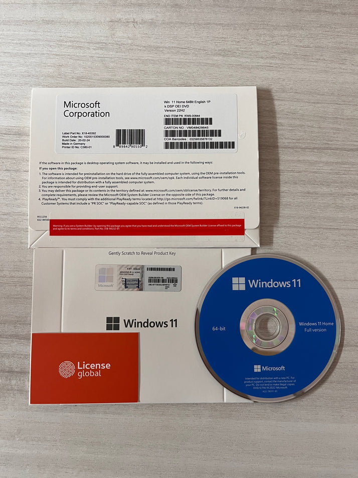 Box Windows 11 Home – License Global