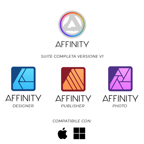 Affinity V1 Universal Windows/Mac - Permanente
