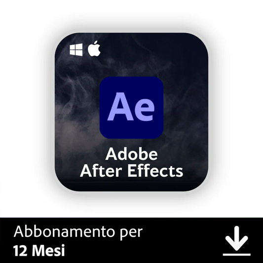 Adobe After Effects 1 Anno PC/Mac