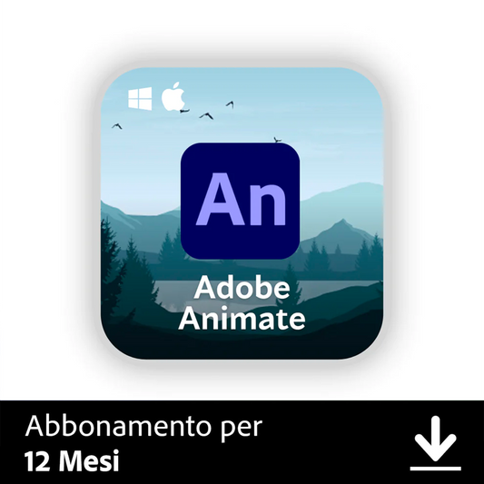 Adobe Animate 1 Anno PC/Mac