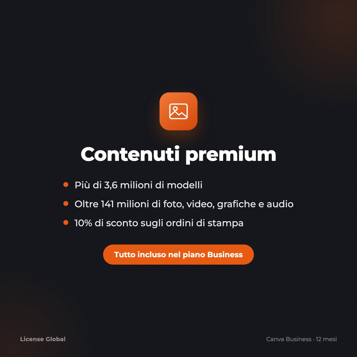 Canva Business: Contenuti premium