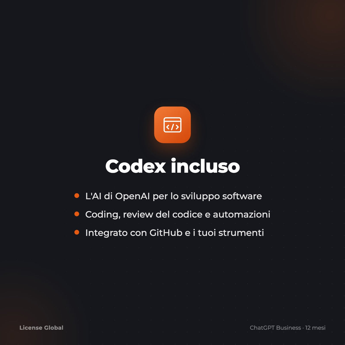 ChatGPT Business: Codex incluso
