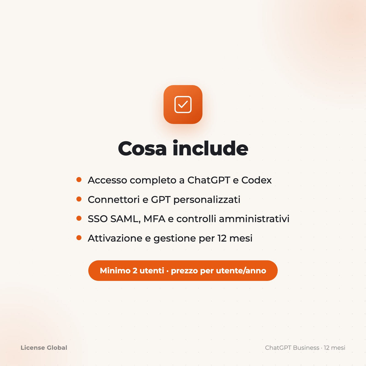 ChatGPT Business: Cosa include
