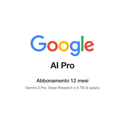 Google AI Pro - Abbonamento AI 12 mesi, logo Google