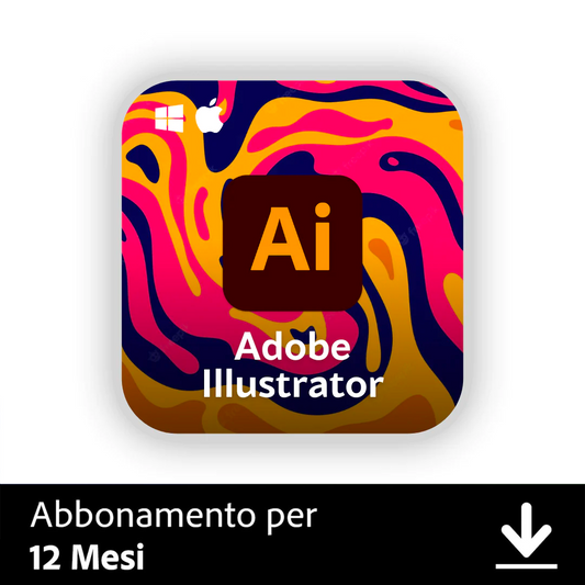 Adobe Illustrator 1 Anno PC/Mac