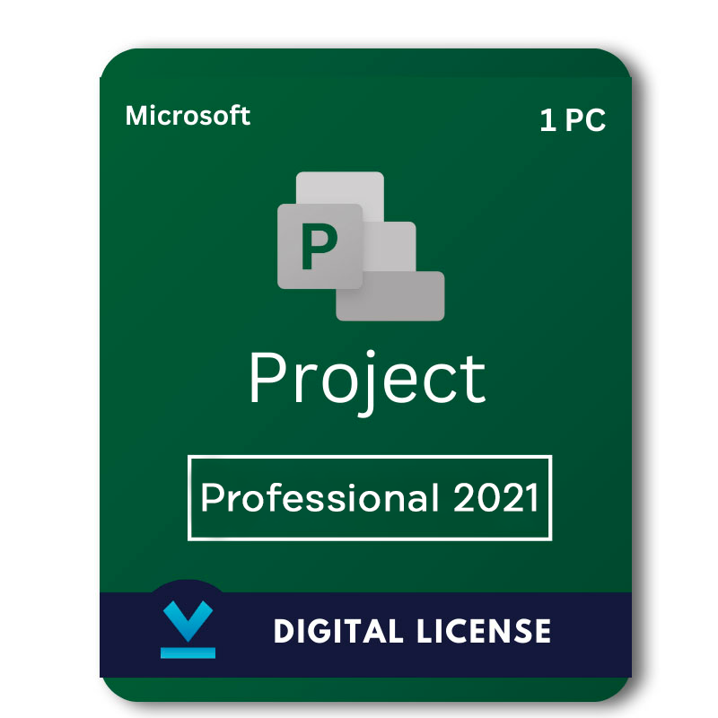 Microsoft Project 2021 Professional – Licenza Completa Retail, Spedizione Via Email